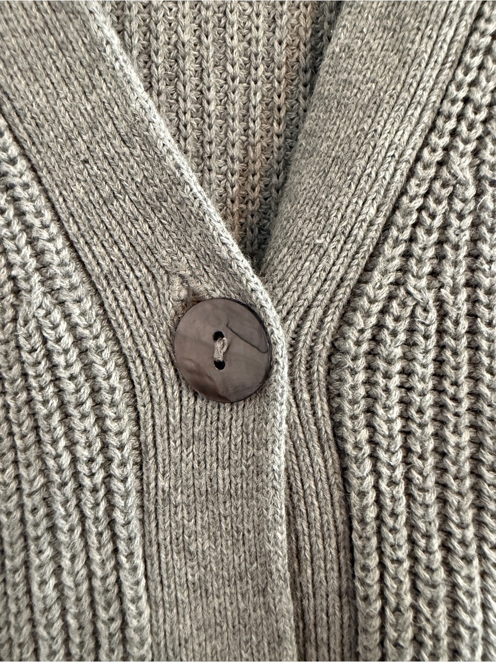 100% Cotton Grandpa Cardigan - Picture 9 of 13